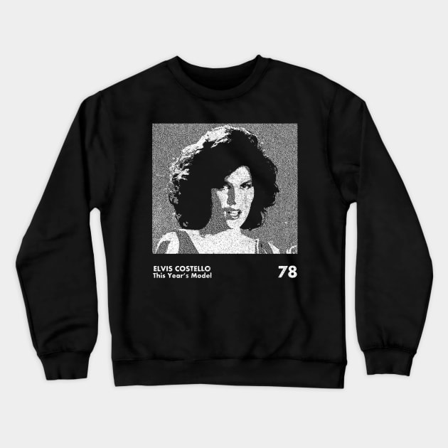 This Year's Model / Minimalist Graphic Artwork Design Crewneck Sweatshirt by saudade